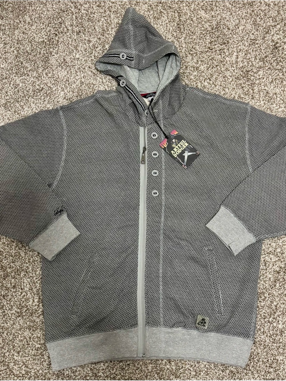 Artful Dodger Hooded Zip-Up Jacket